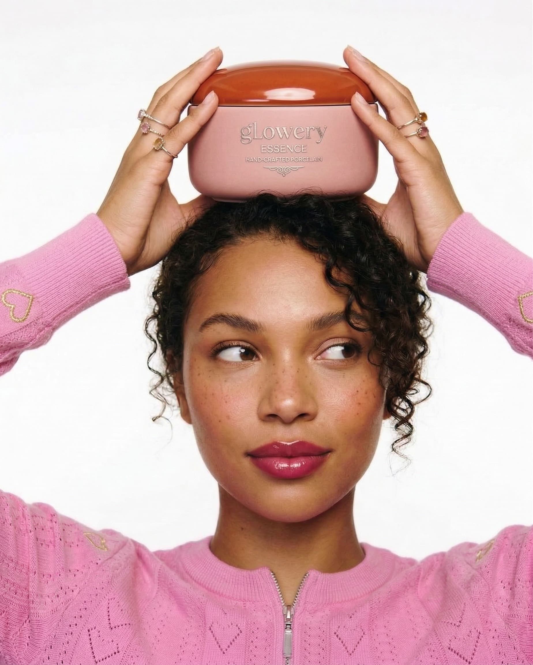 Lady holding object